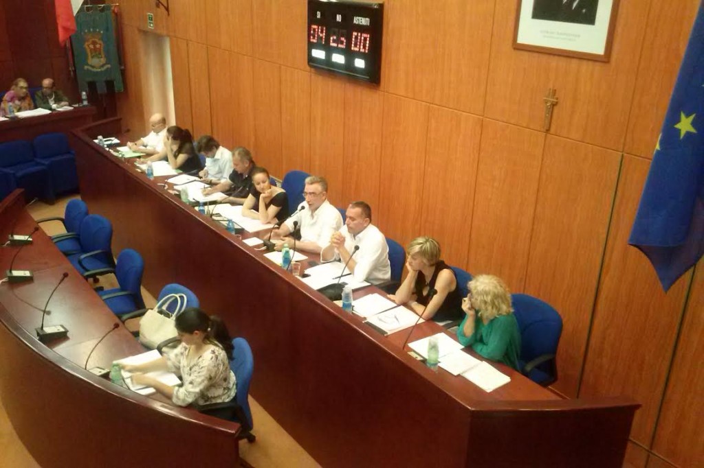 Giunta Pistoni e Cavallini Consiglio 2 luglio