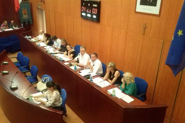 Giunta Pistoni e Cavallini Consiglio 2 luglio