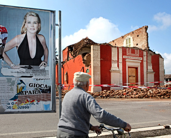 TERREMOTO IN EMILIA DEL 20 MAGGIO 2012.