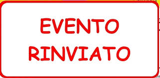 evento rinviato