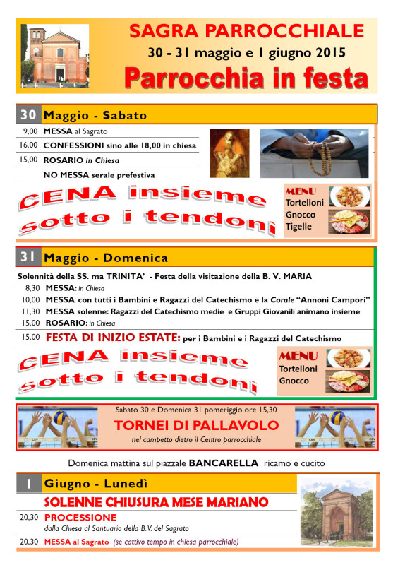 sagra parrocchiale spezzano