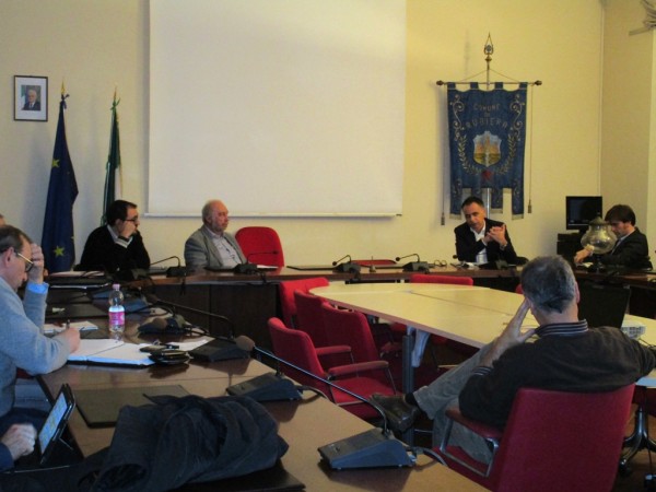 Corsini (dx) e Pasini (sx) a Rubiera