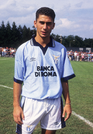 DI VAIO MARCO AI TEMPI IN CUI GIOCAVA NELLA LAZIO (Foto BARTOLETTI)