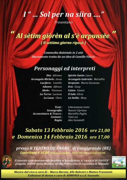 13 e 14 febb 2016