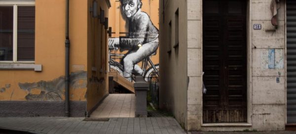murale Gianni da strada