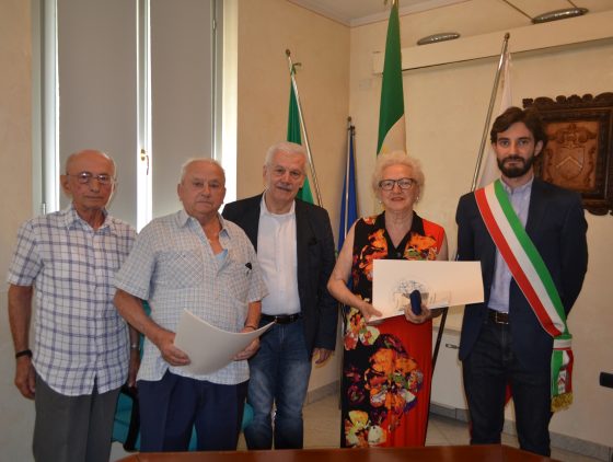 Da sx, Zambonelli, Medici, Fiaccadori, Ballabeni e Zanni