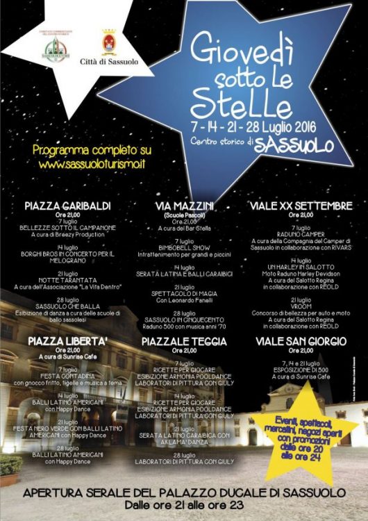 Giovedì sotto le stelle A3