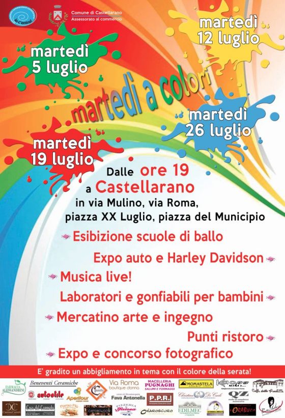 locandina martedì a colori