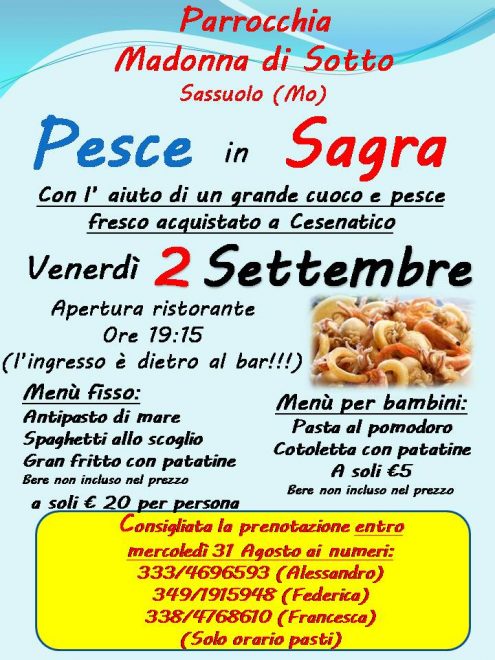 Sagra  2016 Pesce