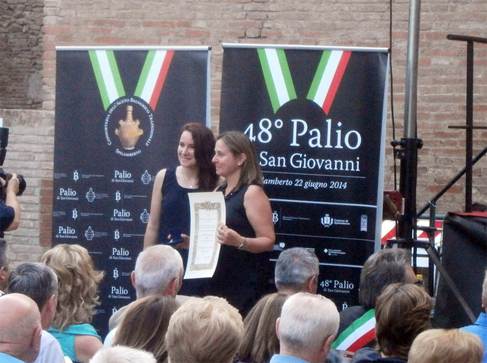 E’ di Anna Maria Berti Fogliani l’aceto balsamico più buono