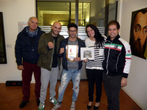 Ricevuto in Municipio, il campione di pugilato Andrea Argiolas