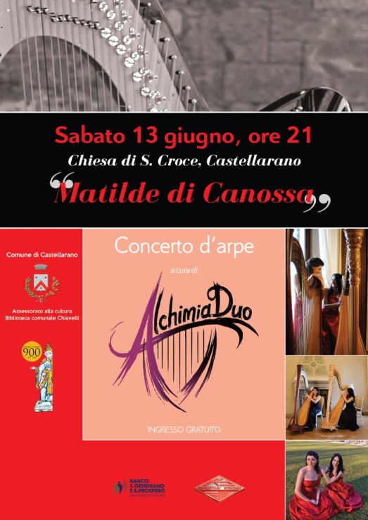 Sabato 13 giugno appuntamento musicale a Castellarano