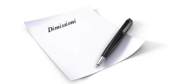 Dimissioni Unione
