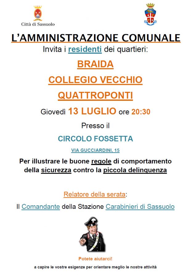 Incontri per la Sicurezza