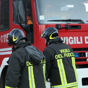 Incendio alla ditta Kerakoll, danni ingenti