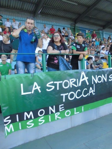 “Missiroli non si tocca”, pensiero ricorrente nel corso dell’abbraccio della città ai colori neroverdi   Annunciato dal dg Carnevali l’arrivo di Brignola
