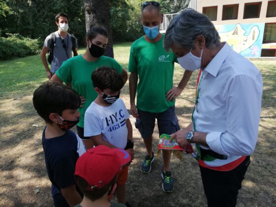 Visita dell’amministrazione comunale ai centri estivi Positiva risposta da parte di affluenza e attività