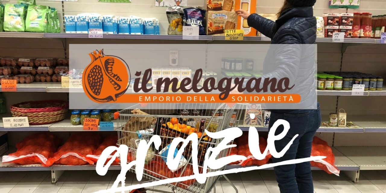 A Natale regalate 420 spese sospese per l’emporio Il Melograno