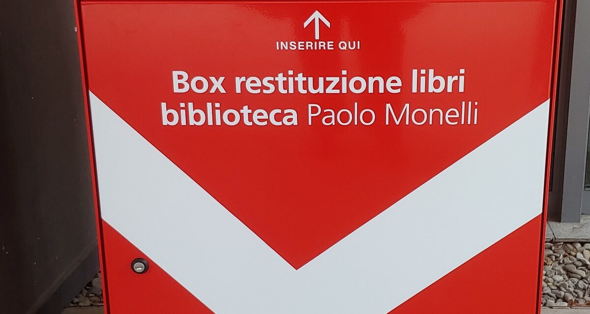 Al BLA il box per restituire i libri h24