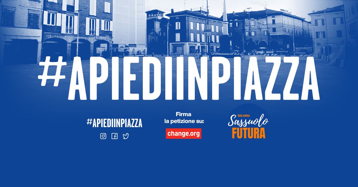 ORA DIAMO FORMA ALL’IDEA DI PEDONALIZZARE