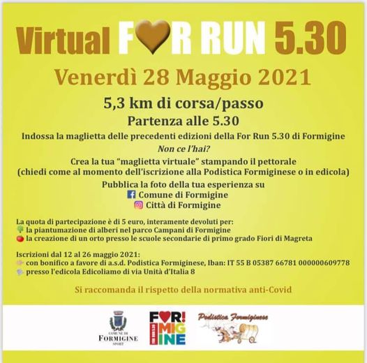 Virtual For Run 5.30