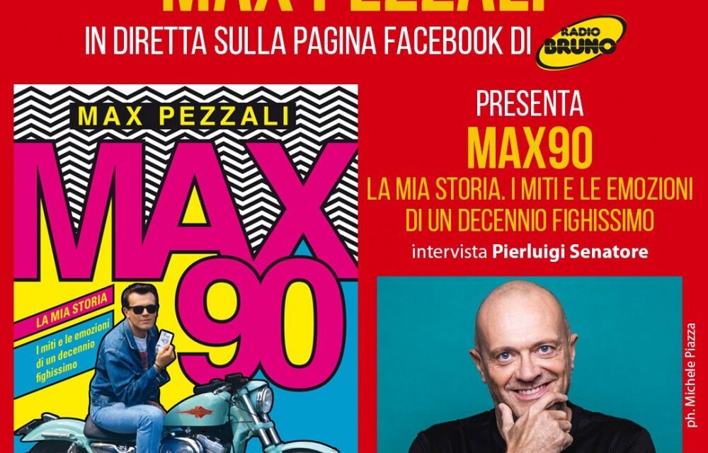 “MAX 90. LA MIA STORIA” Martedì 18 maggio ore 21.00