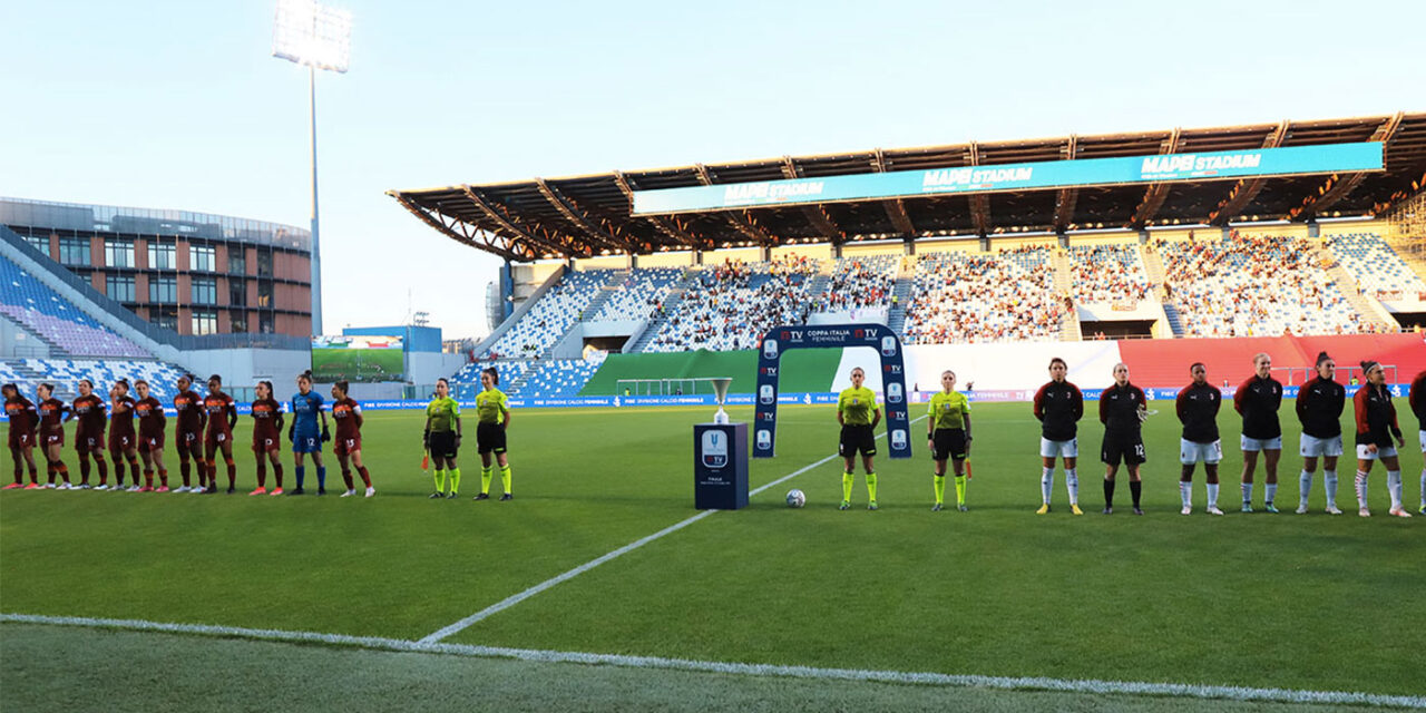 Con la finale di Coppa Italia, vinta dalla Roma sul Milan (ai calci di rigore) termina la settimana dedicata al calcio femminile