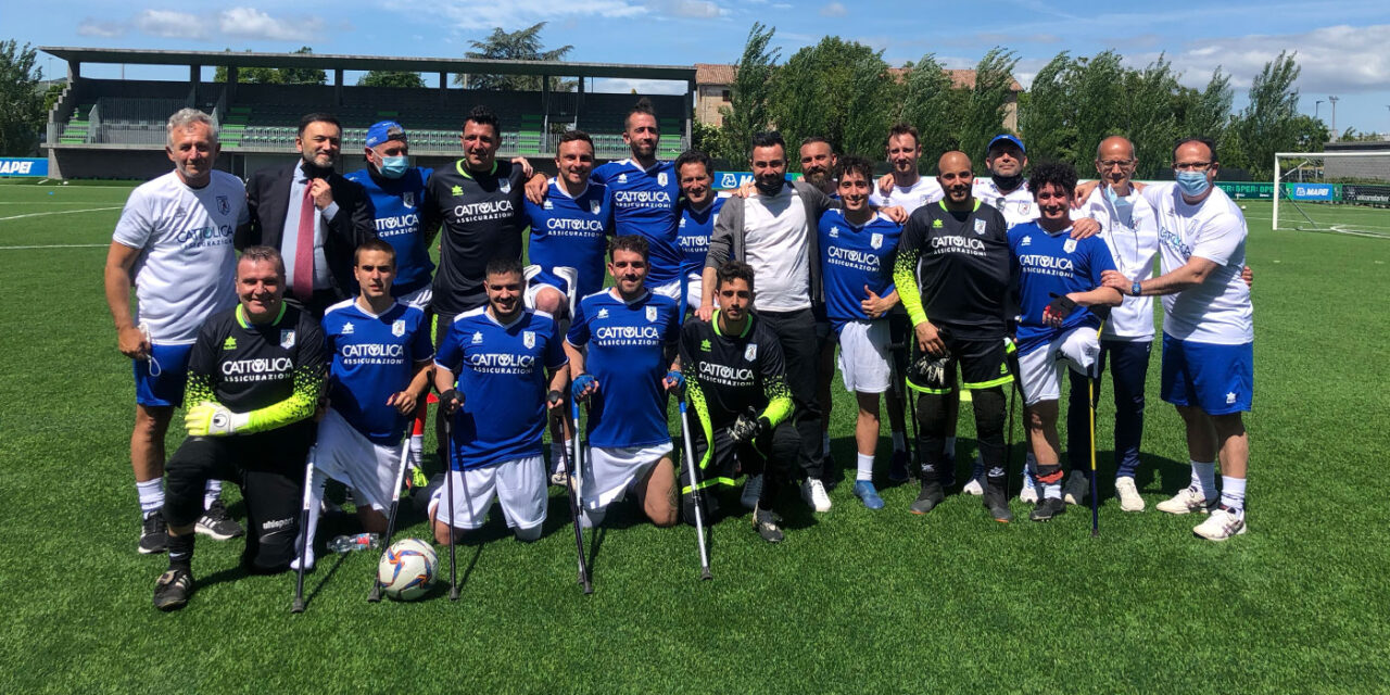 Al Mapei Football Center la Nazionale Italiana Amputati