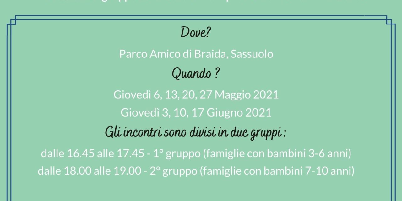 RADICI E ALI  Al parco Amico