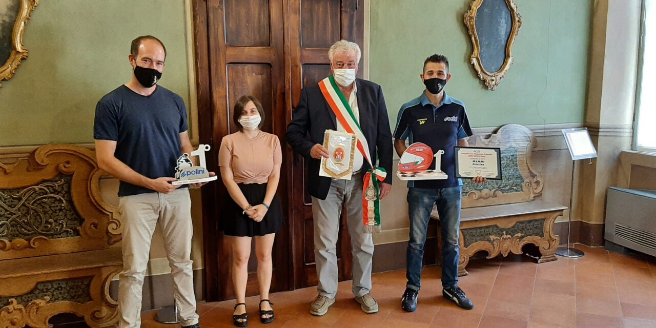 CRISTIAN MAMMI RICEVUTO IN MUNICIPIO