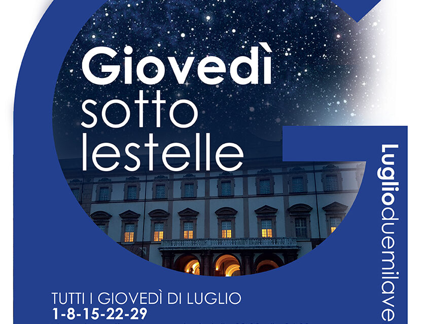 SECONDO APPUNTAMENTO CON I “GIOVEDI’ SOTTO LE STELLE”