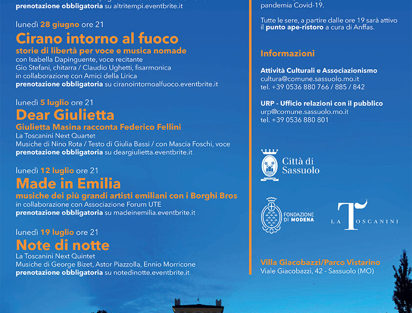MUSICA & PAROLE AL PARCO