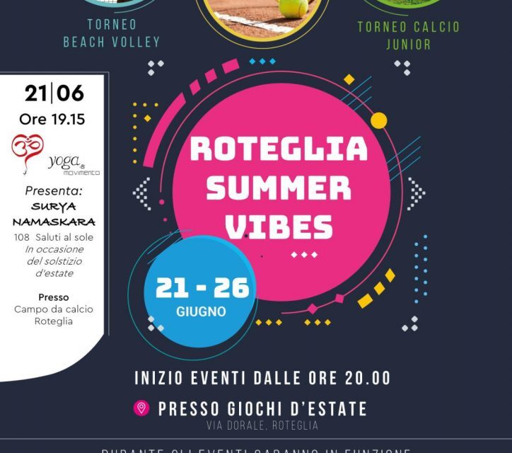 Roteglia Summer Vibes