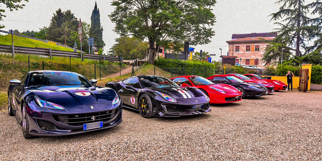 Maranello, Supercars per beneficenza in Piazza Libertà