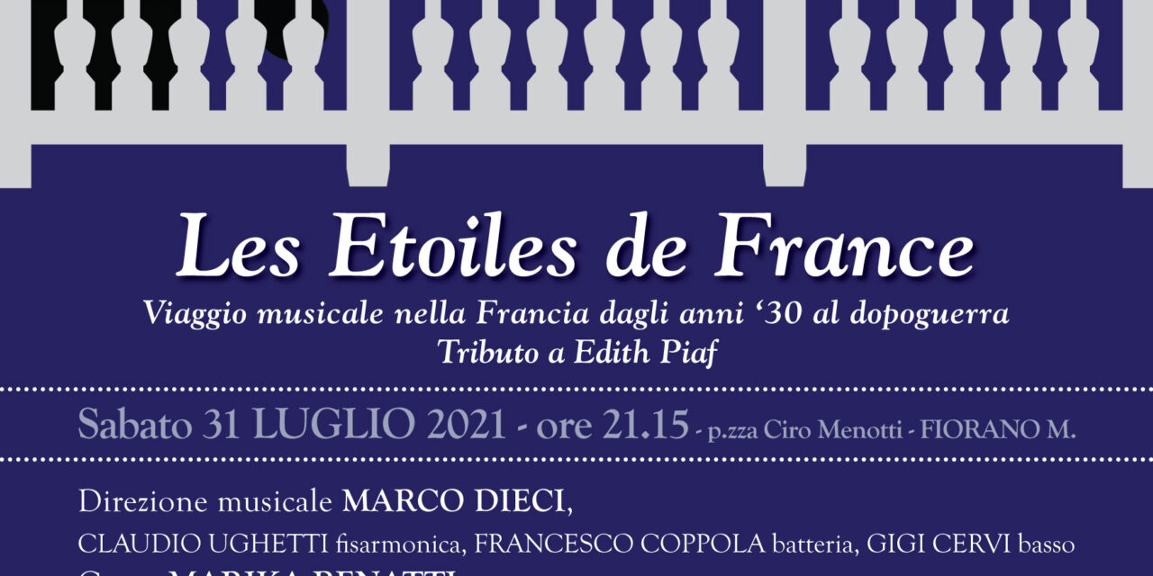 Tributo a Edith Piaf: in piazza un omaggio in musica dedicato alla celebre cantante francese
