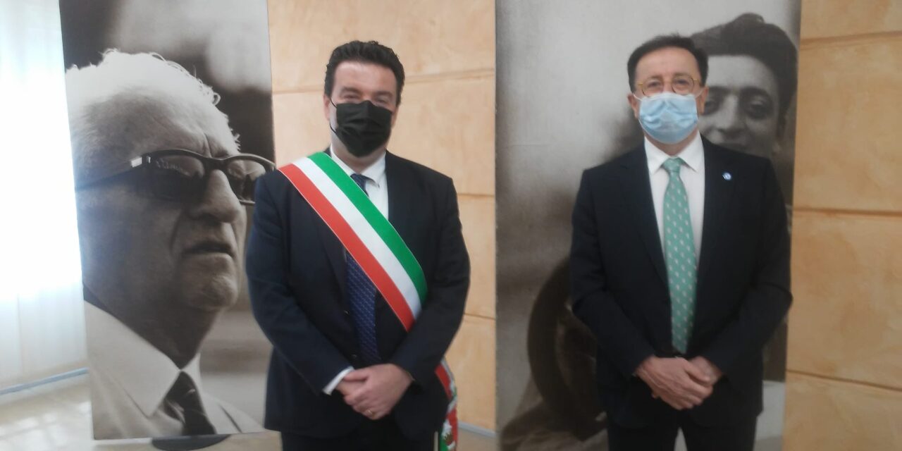 L’AMBASCIATORE ARGENTINO NISCOVOLOS IN VISITA A MARANELLO