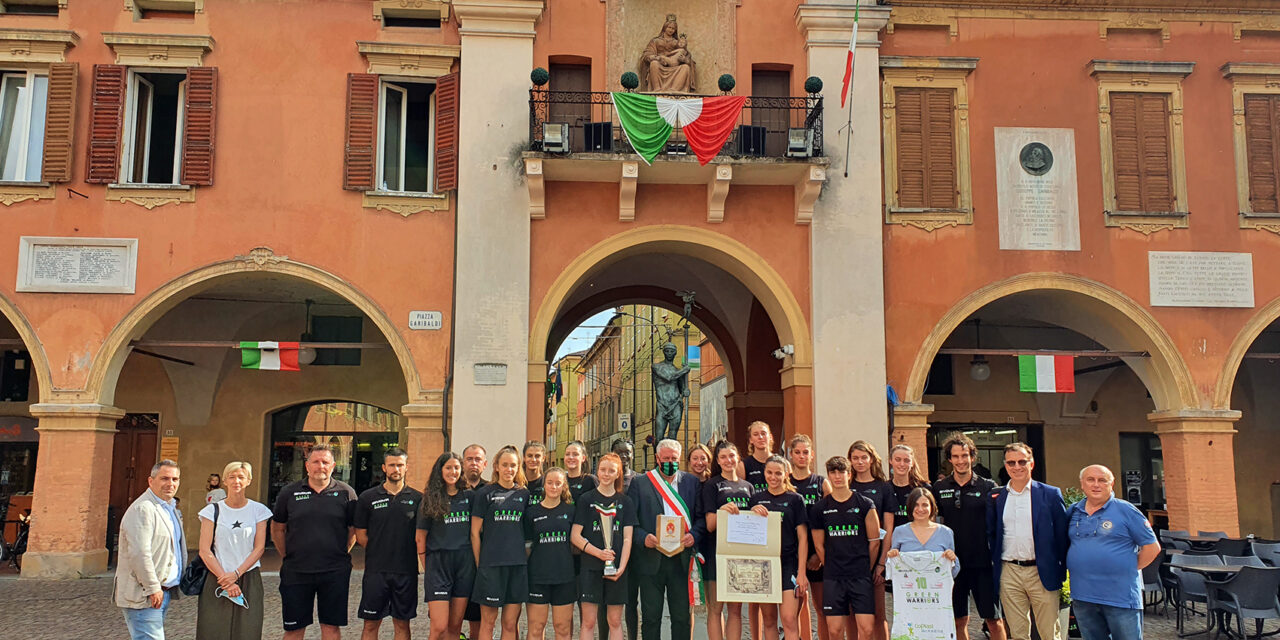 L’under 19 del Volley Academy Sassuolo ricevuta in municipio