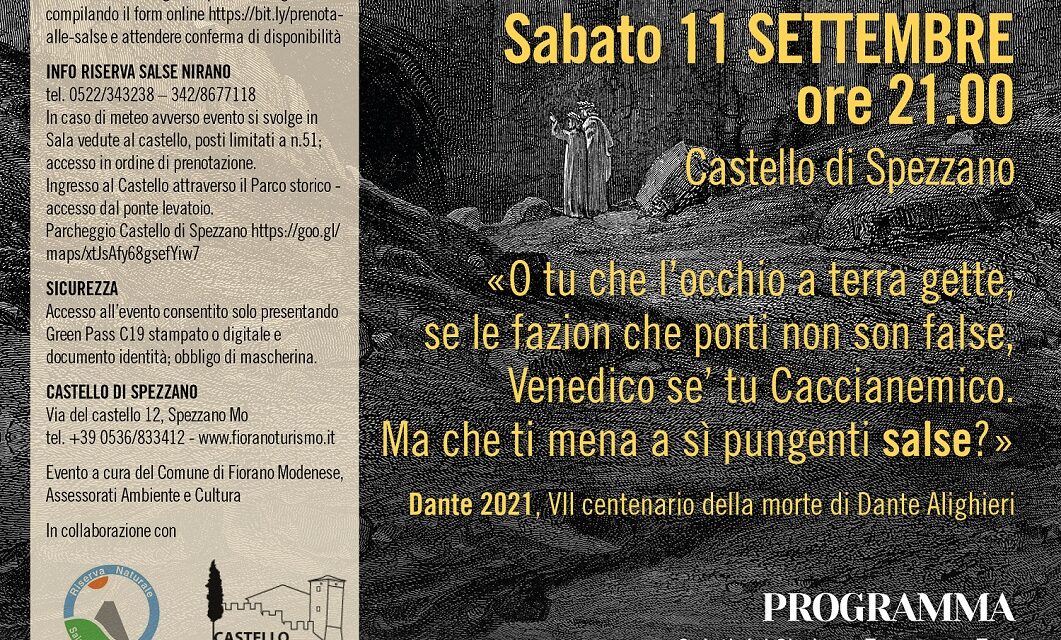 “Le Salse con gli occhi di un vianDante”