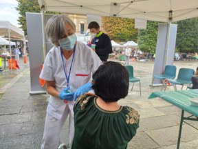 Camper vaccinale: il tour in tutta la provincia