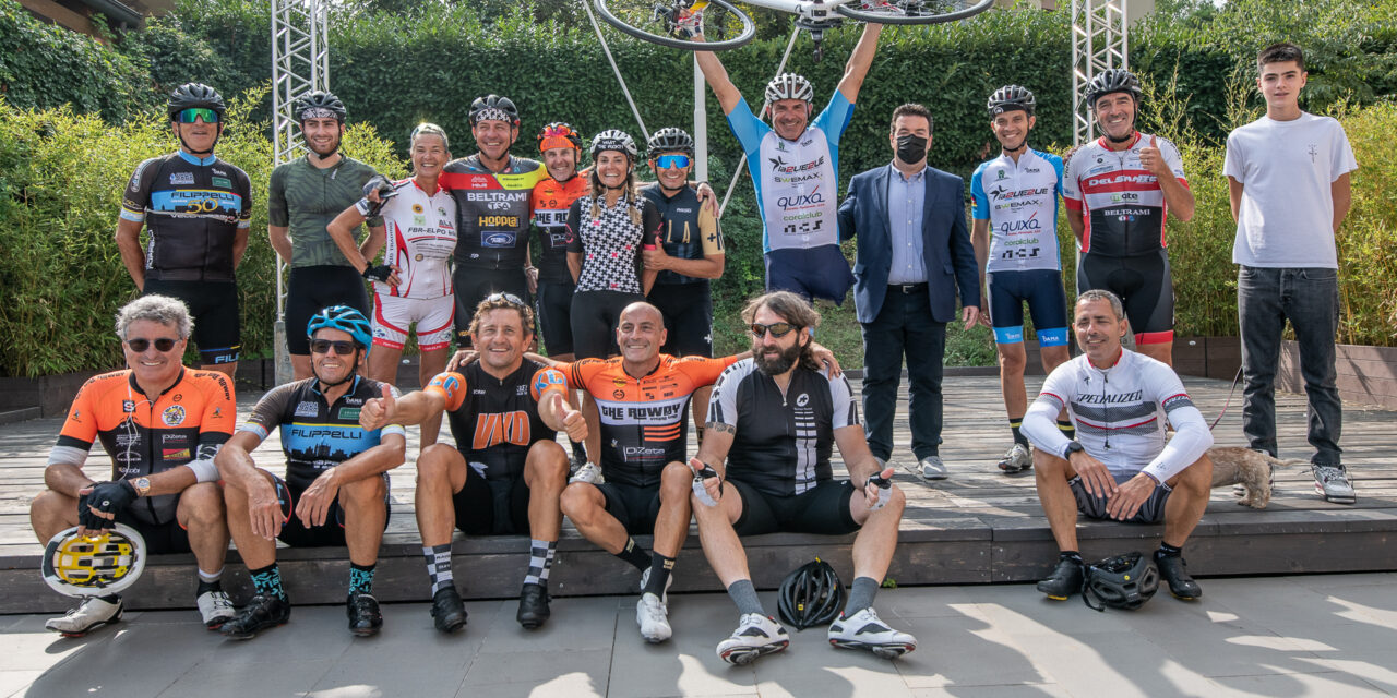CINQUECENTO CHILOMETRI IN BICI PER LOTTARE CONTRO LA SLA:  L’ATLETA PARALIMPICO DEVICENZI FA TAPPA A MARANELLO  