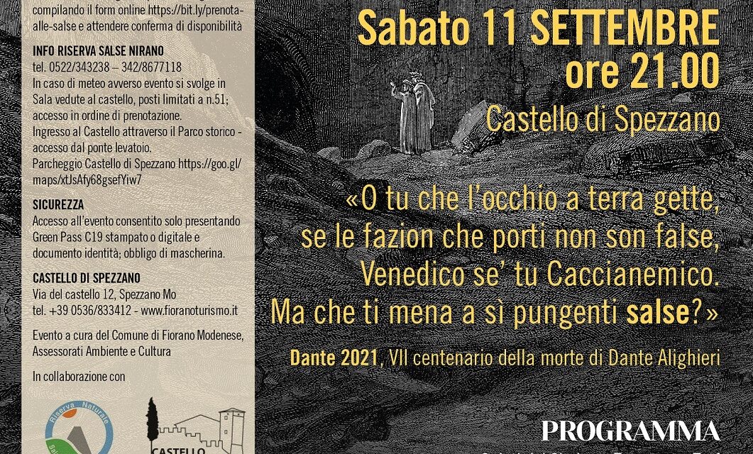 “Le Salse con gli occhi di un vianDante”