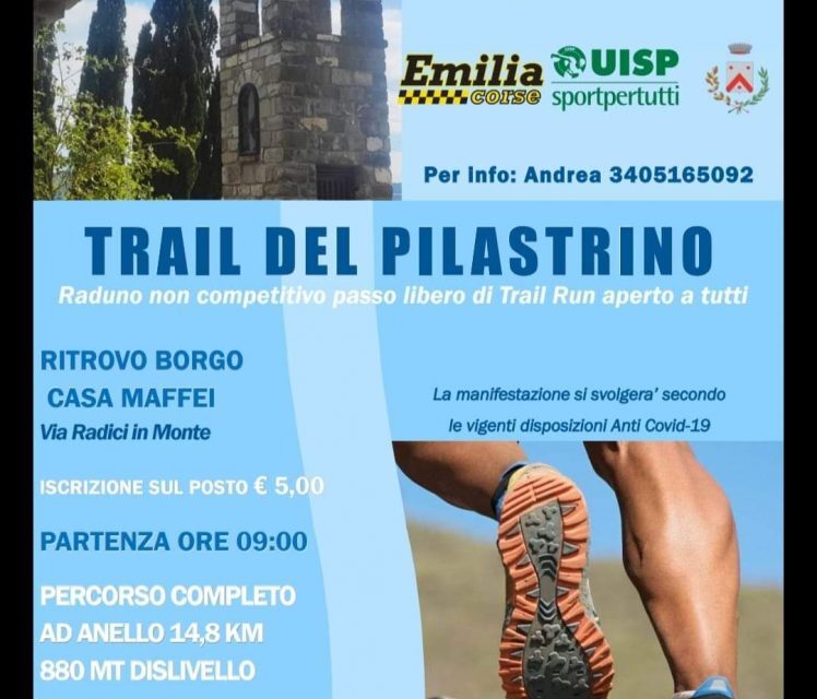 Il 12 settembre a Roteglia il “Trail del Pilastrino”