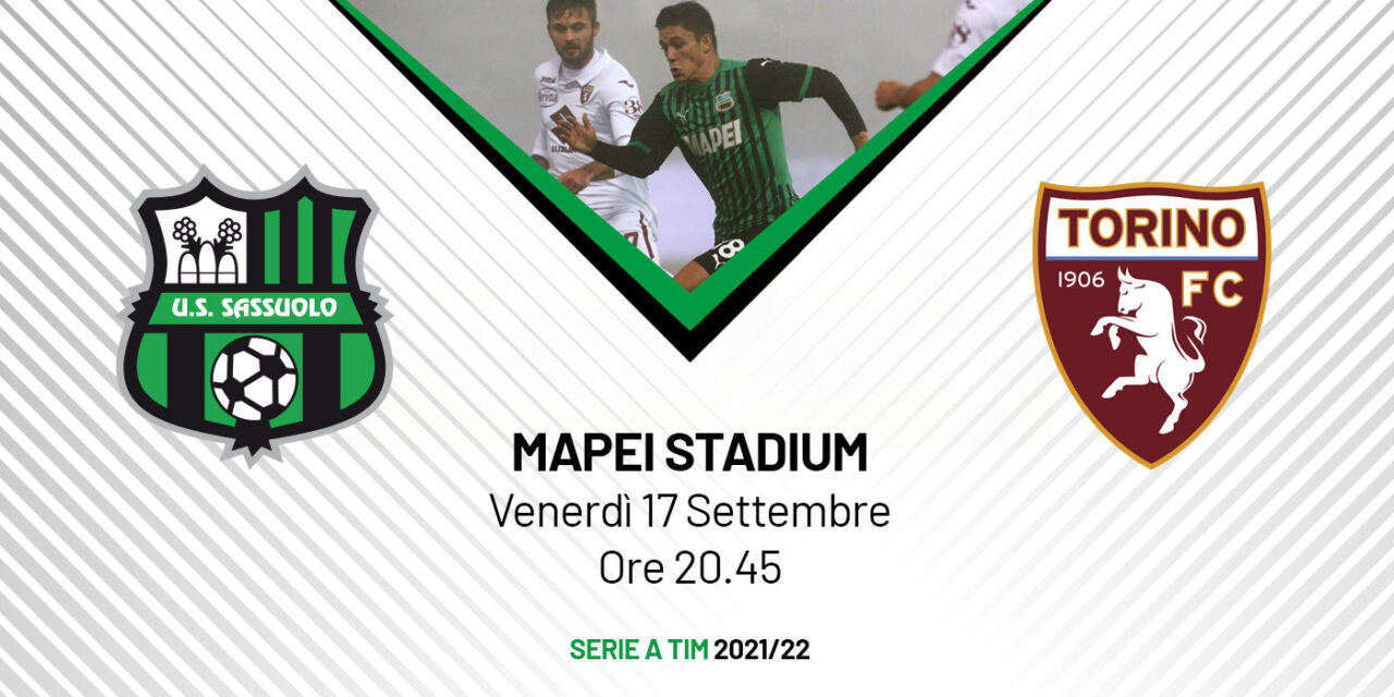 Il Sassuolo al Mapei contro un Toro con diverse assenze in attacco