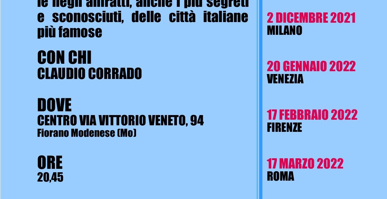 “Alla ricerca delle meraviglie nelle città del nostro Bel Paese”