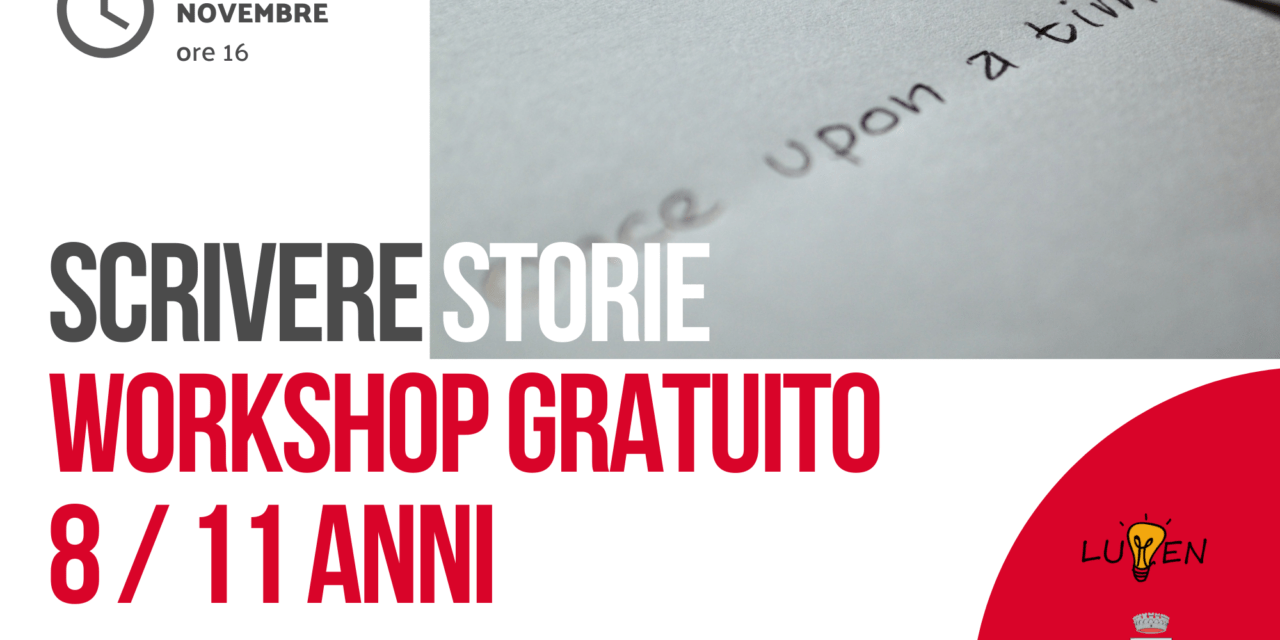Al Fablab Junior il workshop gratuito 8 / 11 anni