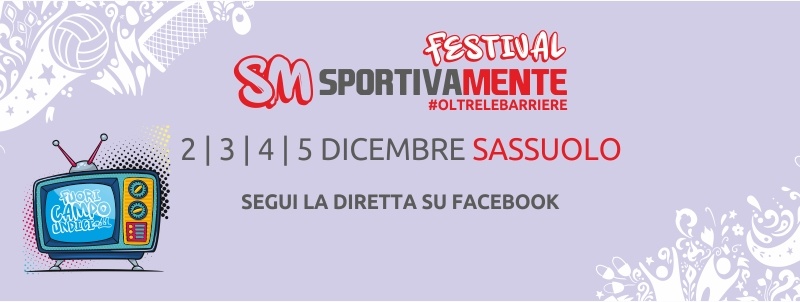IL FESTIVAL SPORTIVAMENTE RITORNA CON LA SUA QUINTA EDIZIONE