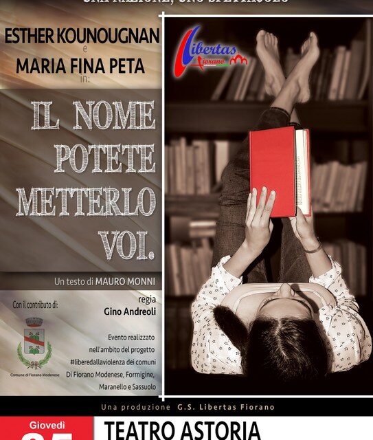 “Il nome potete metterlo voi.”