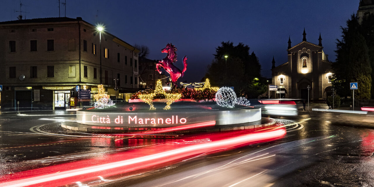 Maranello si illumina per il Natale