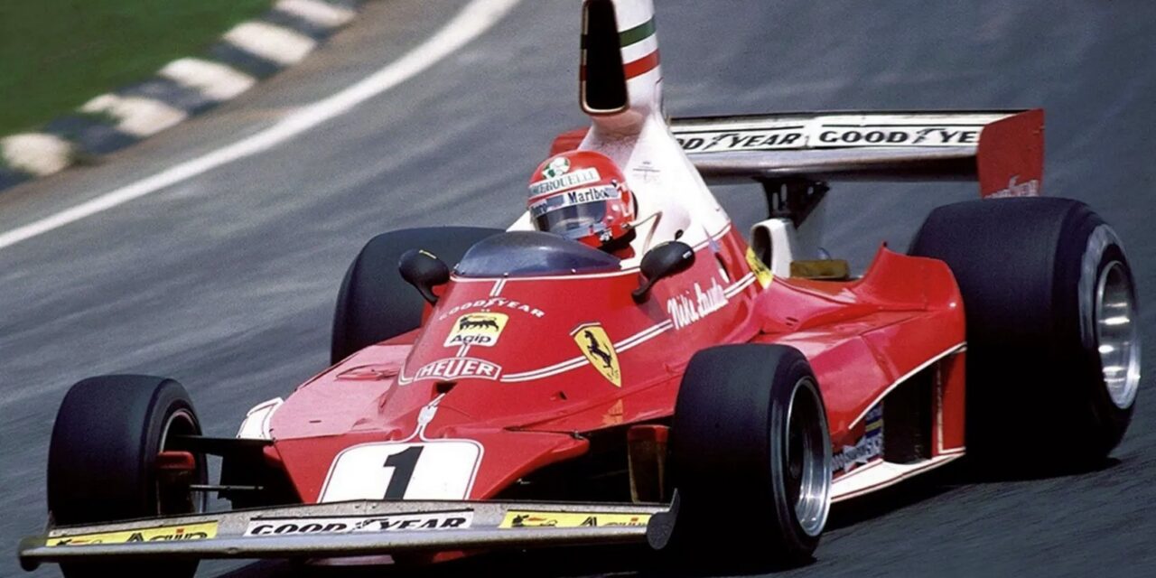 In piazza la Ferrari Formula 1 di Niki Lauda