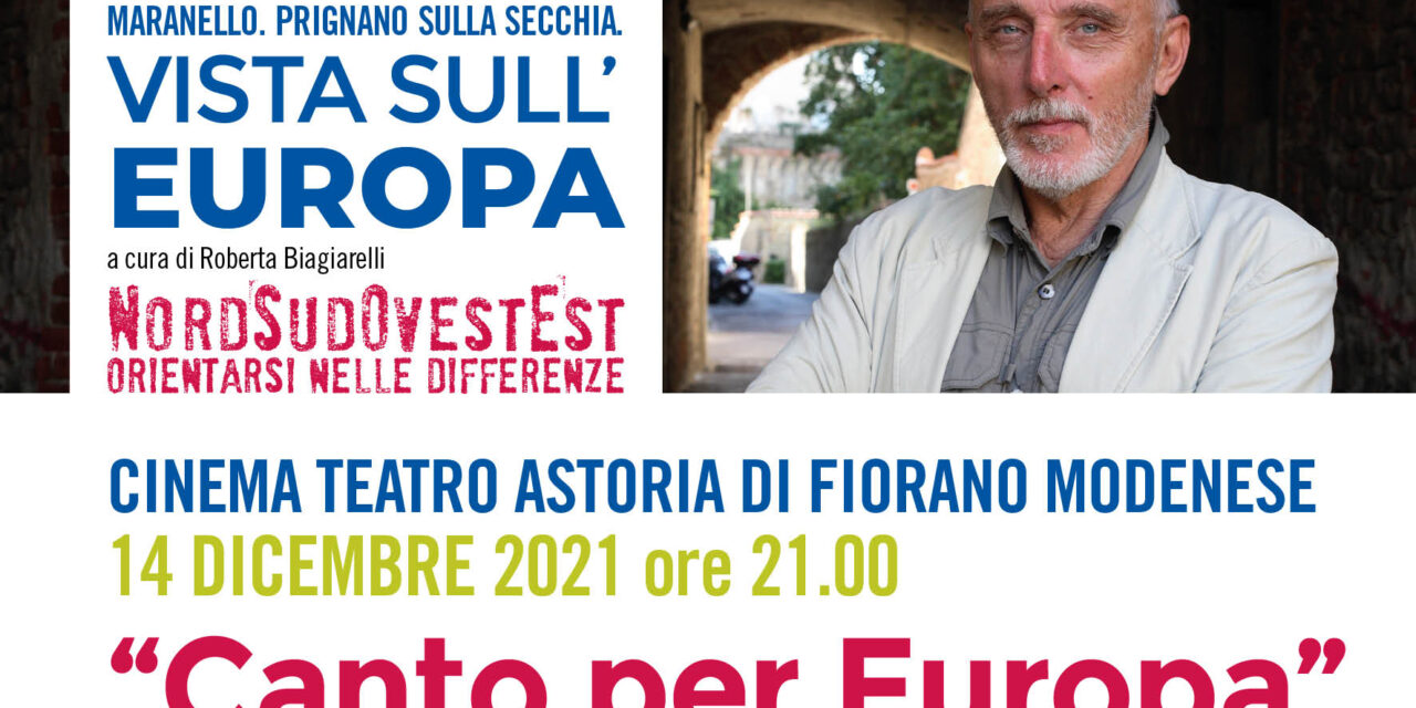 Paolo Rumiz in collegamento al teatro Astoria